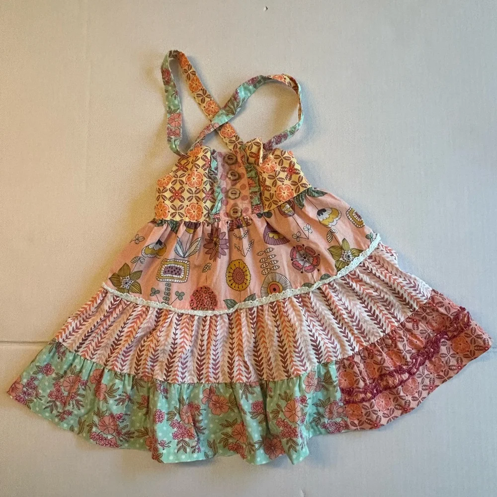 Matilda Jane Step Right Up Ellie Dress Girls Size 2
